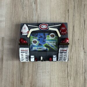 NHL Montreal Canadiens Hockey Themed Picture Frame Locker Room 3-D
